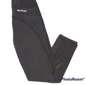 IVY PARK Grey Cropped Leggings XXS